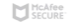 Beveiligd door McAfee