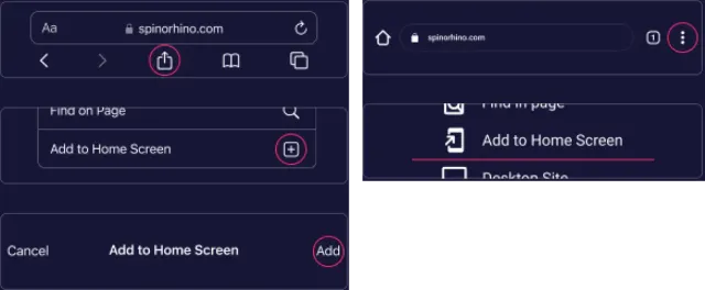 Spinorhino Aanmeldingsinstructies
